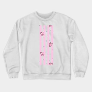 BT21 Cooky Striped Pajamas Pattern Crewneck Sweatshirt